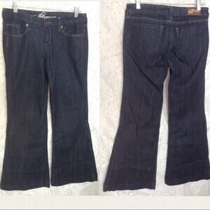 YMI PREMIUM FLARE Dark Rinse Jeans Size 7 y2k